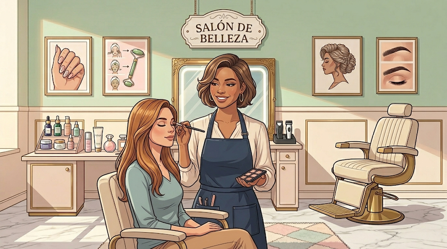 Salones de belleza